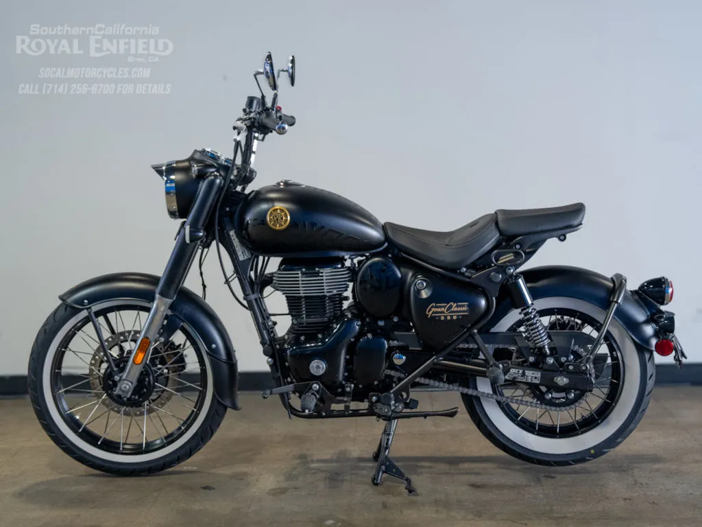 2026 Royal Enfield Goan Classic 350 in Shack Black, photo 8 of 12