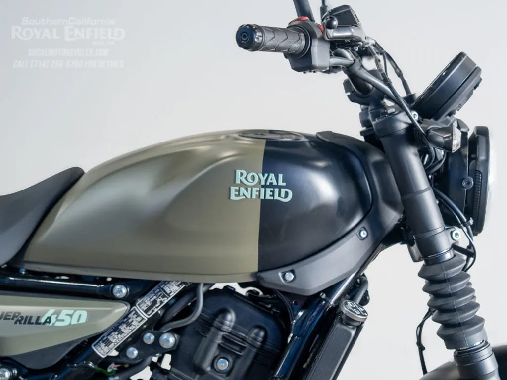 2027 Royal Enfield Guerrilla 450 in Shadow Ash Green, photo 2 of 11