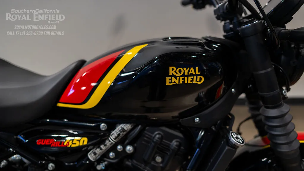 2026 Royal Enfield Guerrilla 450 in Playa Black, photo 2 of 11