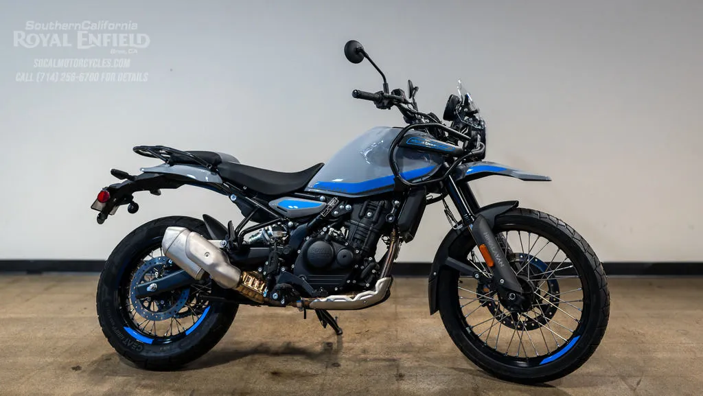 2026 Royal Enfield Himalayan 450 in Slate Poppy Blue, photo 1 of 12
