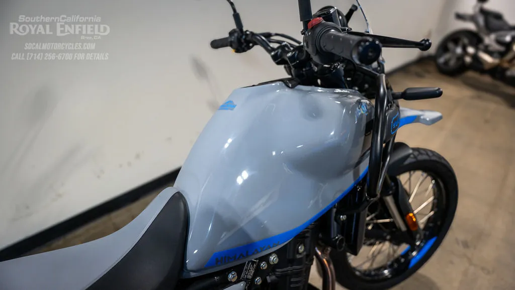 2026 Royal Enfield Himalayan 450 in Slate Poppy Blue, photo 3 of 12