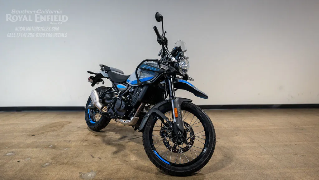 2026 Royal Enfield Himalayan 450 in Slate Poppy Blue, photo 6 of 12
