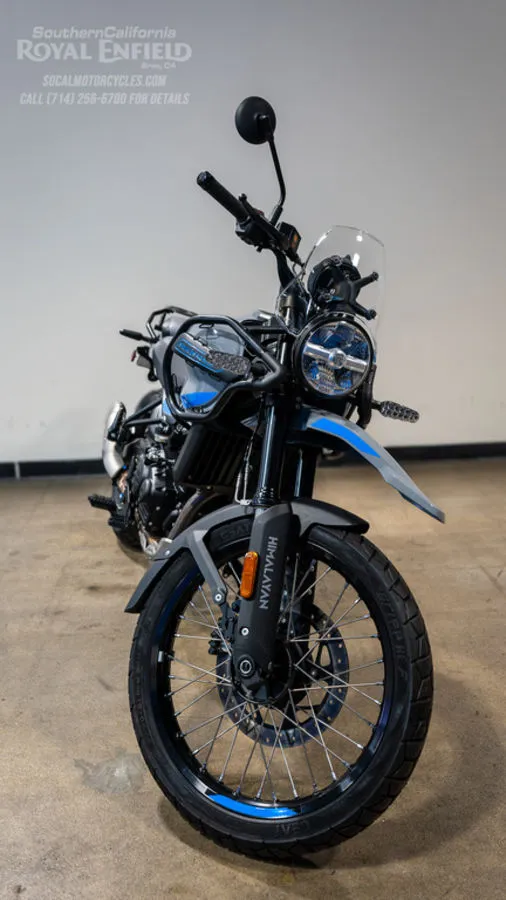 2026 Royal Enfield Himalayan 450 in Slate Poppy Blue, photo 8 of 12