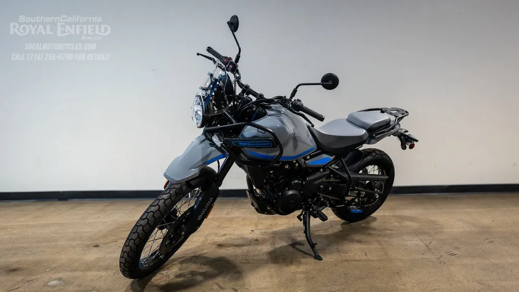 2026 Royal Enfield Himalayan 450 in Slate Poppy Blue, photo 9 of 12