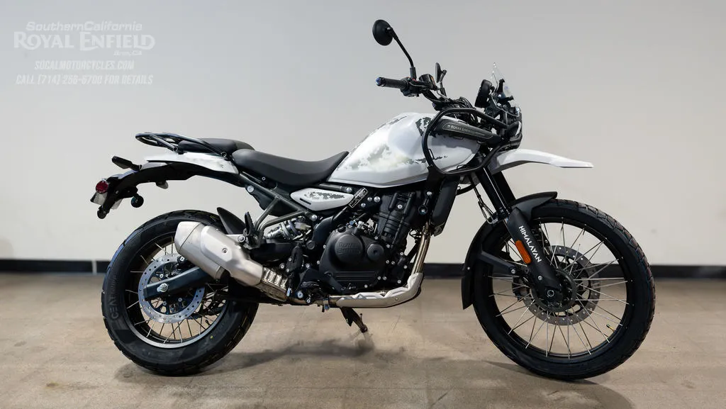 2026 Royal Enfield Himalayan 450 in Kamet White, photo 1 of 12