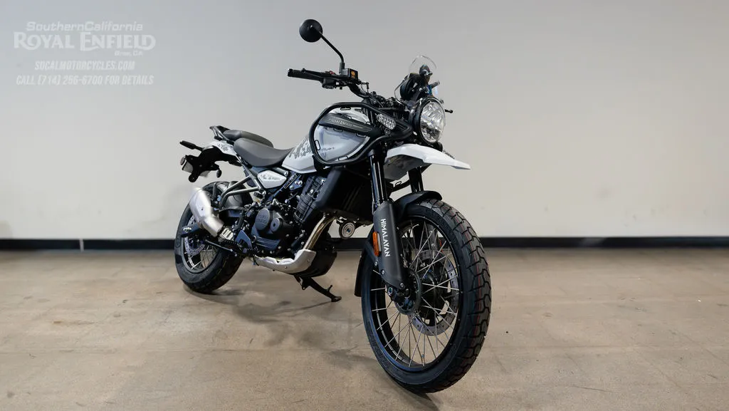 2026 Royal Enfield Himalayan 450 in Kamet White, photo 6 of 12