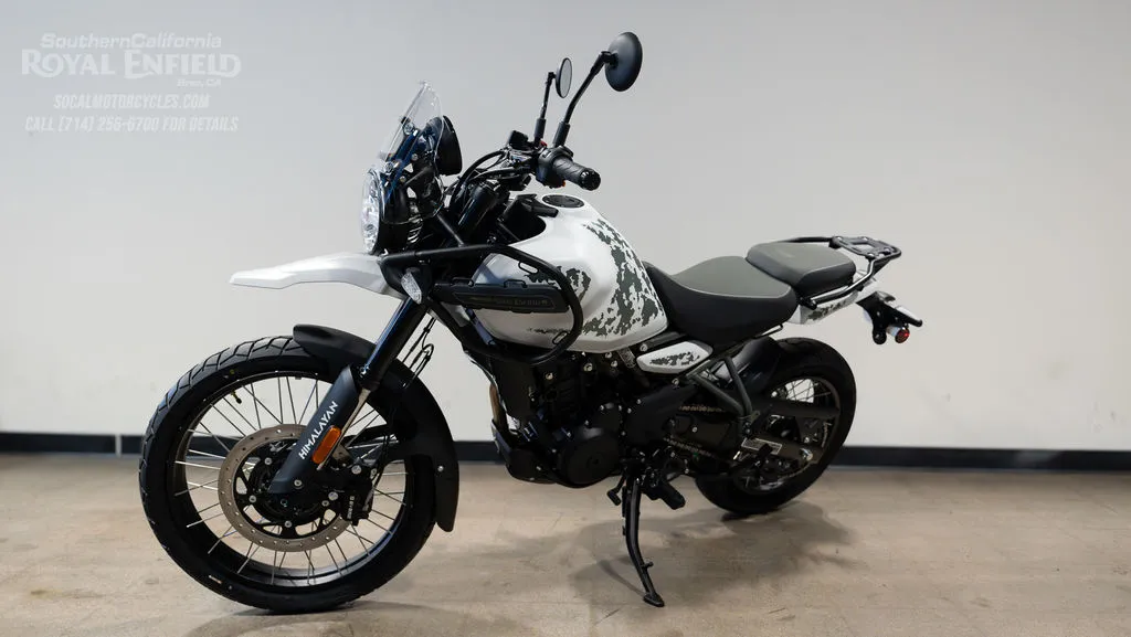 2026 Royal Enfield Himalayan 450 in Kamet White, photo 9 of 12
