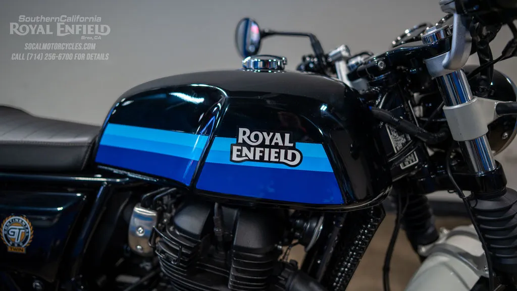 2024 Royal Enfield Continental GT 650 in Slipstream Blue, photo 2 of 10