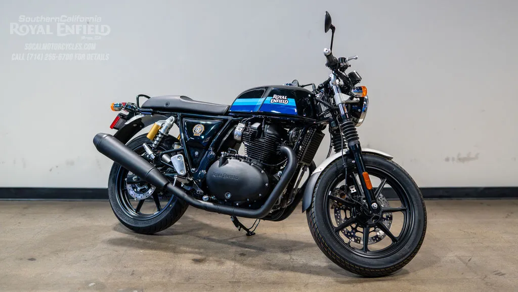 2024 Royal Enfield Continental GT 650 in Slipstream Blue, photo 5 of 10