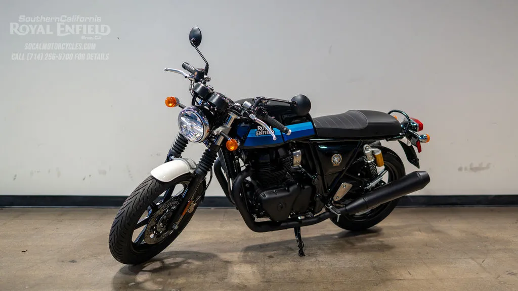 2024 Royal Enfield Continental GT 650 in Slipstream Blue, photo 7 of 10