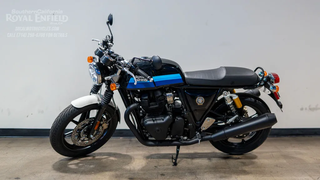2024 Royal Enfield Continental GT 650 in Slipstream Blue, photo 8 of 10