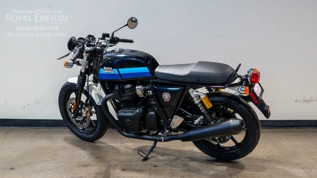 2024 Royal Enfield Continental GT 650 in Slipstream Blue, photo 9 of 10