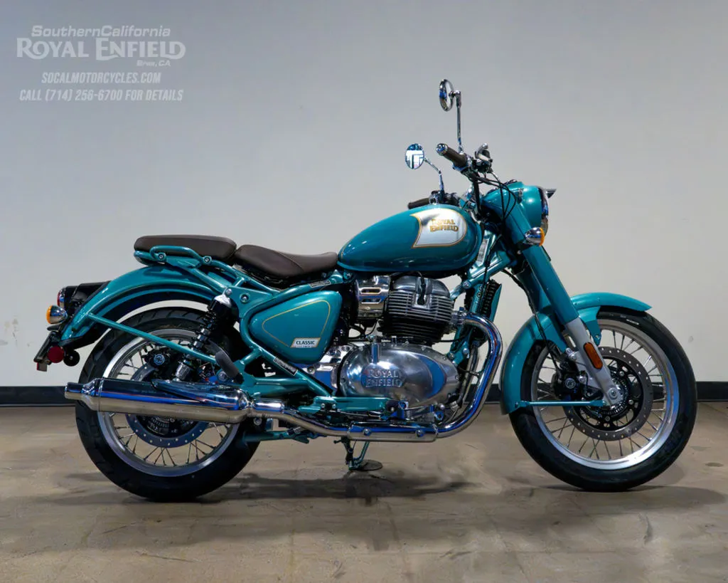 2026 Royal Enfield Classic 650 in Classic Teal, photo 1 of 7