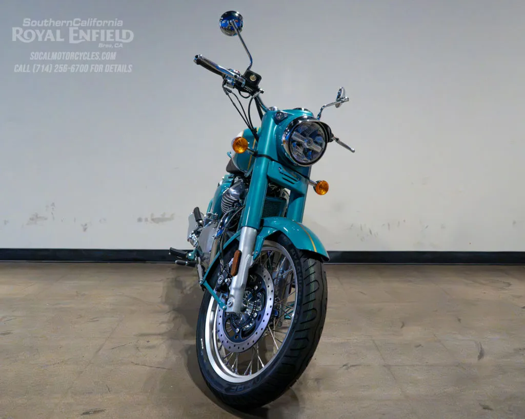 2026 Royal Enfield Classic 650 in Classic Teal, photo 3 of 7