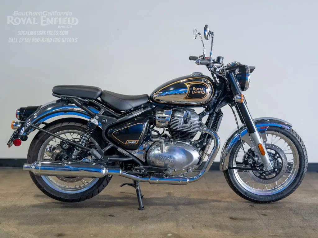2026 Royal Enfield Classic 650 in Black Chrome, photo 1 of 13
