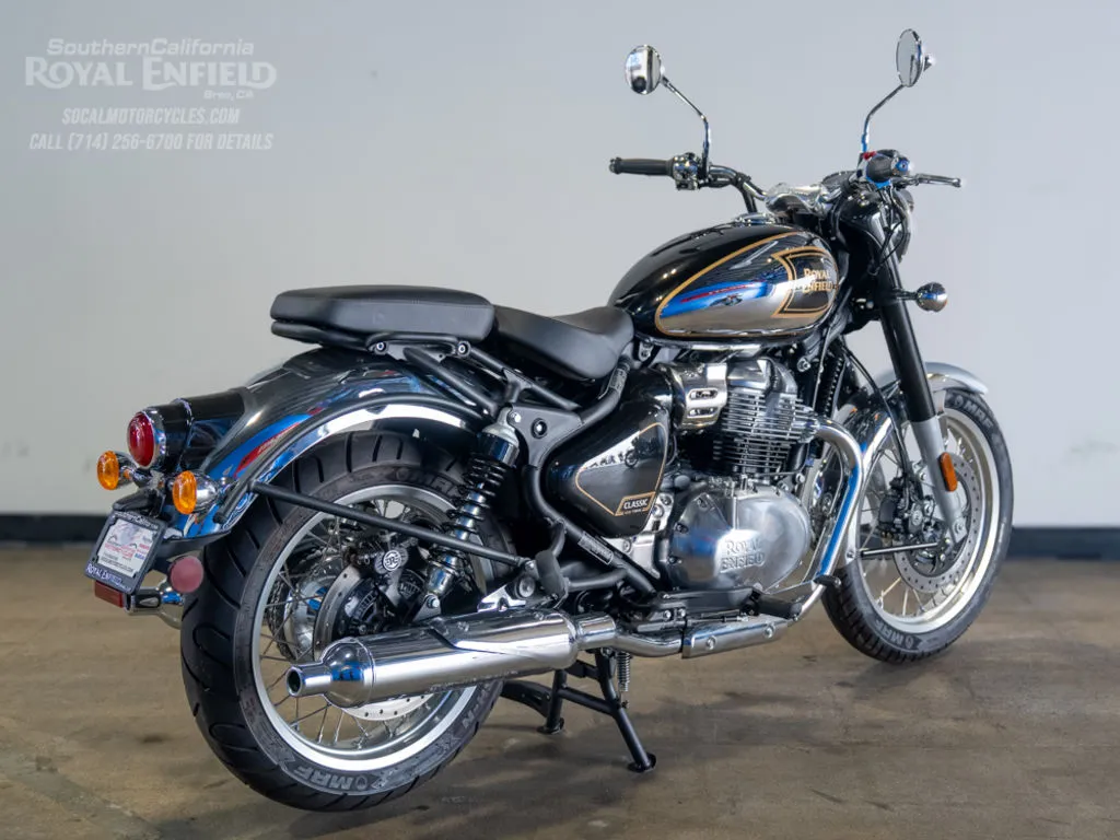 2026 Royal Enfield Classic 650 in Black Chrome, photo 13 of 13