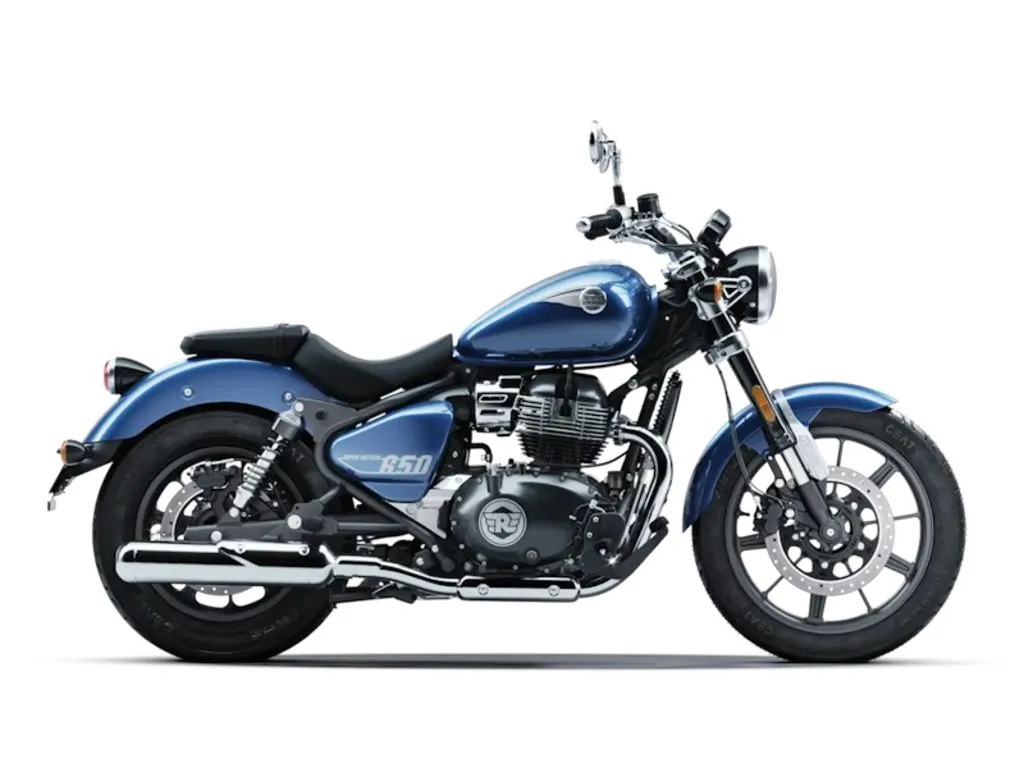 2024 Royal Enfield Super Meteor 650 in Astral Blue, photo 1 of 1