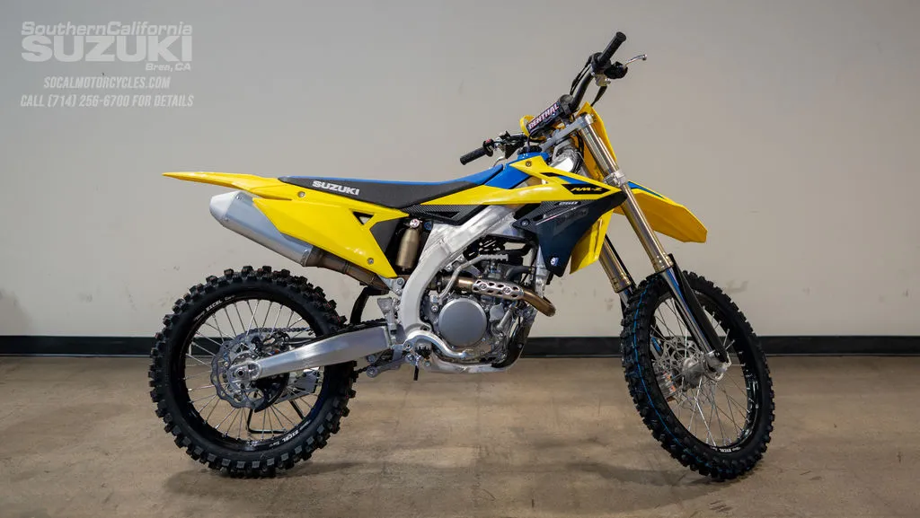 2027 Suzuki RM-Z250 in Champion Yellow No. 2, photo 1 of 9