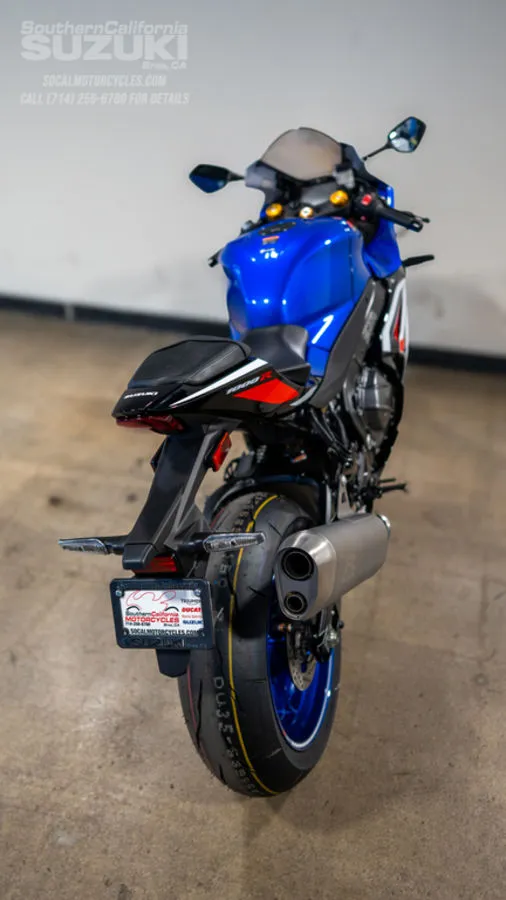 2027 Suzuki GSX-R1000RS 40th Anniversary Edition in Pearl Vigor Blue / Pearl Tech White, photo 11 of 11