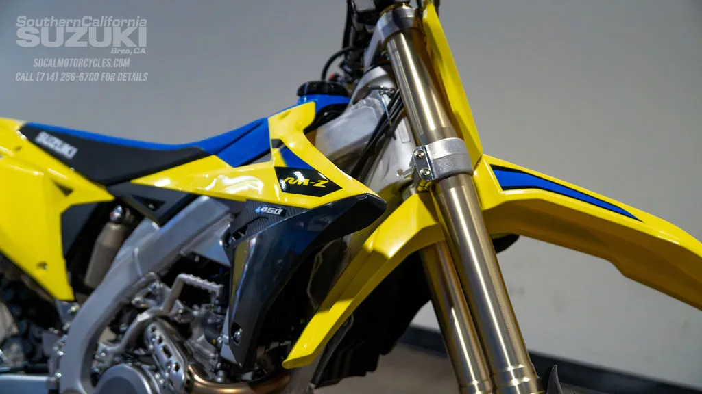 2027 Suzuki RM-Z450 in Champion Yellow No. 2, photo 2 of 8