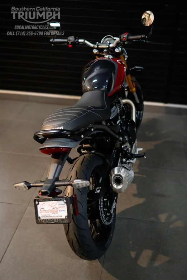 2026 Triumph Speed 400 in Lava Red Gloss / Storm Grey, photo 10 of 10