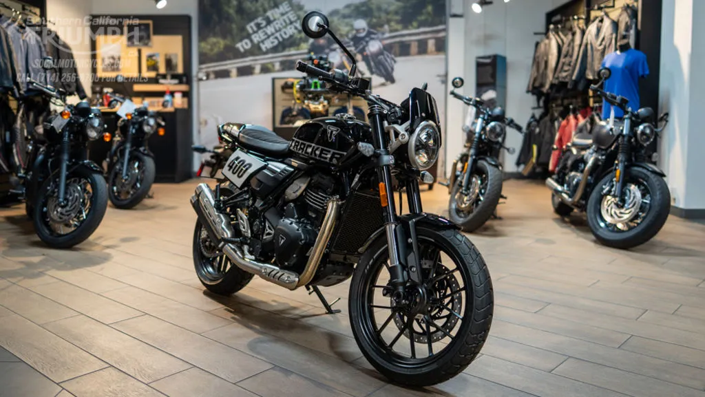 2027 Triumph Tracker 400 in Phantom Black, photo 4 of 9