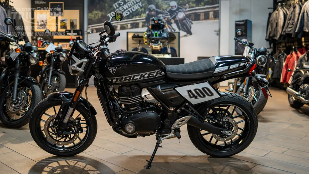 2027 Triumph Tracker 400 in Phantom Black, photo 7 of 9