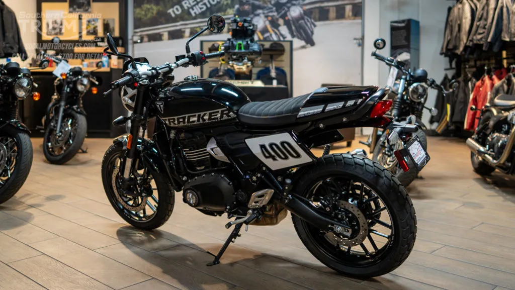 2027 Triumph Tracker 400 in Phantom Black, photo 8 of 9