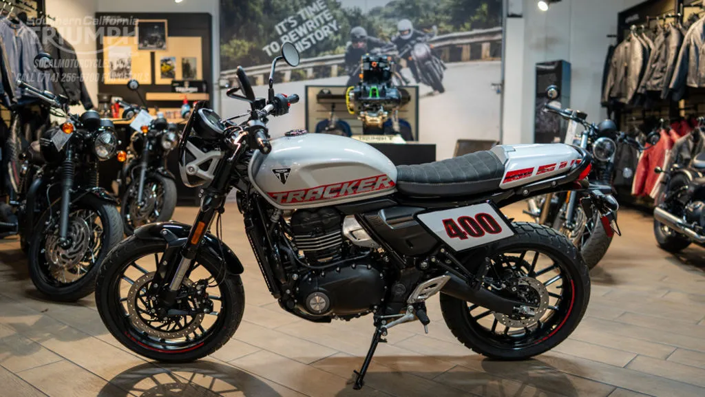 2027 Triumph Tracker 400 in Aluminum Silver, photo 7 of 9