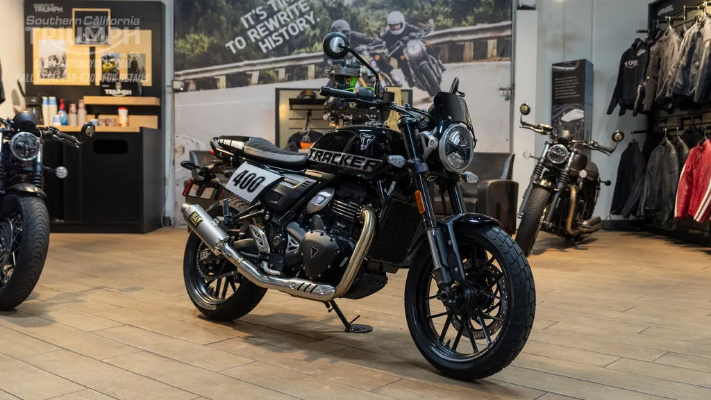 2027 Triumph Tracker 400 in Phantom Black, photo 4 of 9