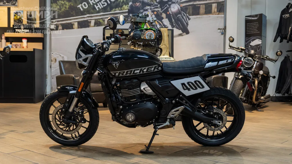 2027 Triumph Tracker 400 in Phantom Black, photo 7 of 9