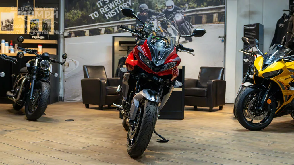 2024 Triumph Tiger Sport 660 in Korosi Red / Graphite, photo 4 of 8