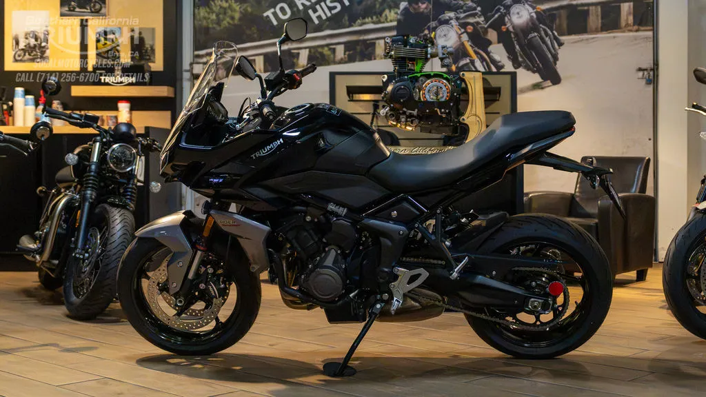 2024 Triumph Tiger Sport 660 in Jet Black / Graphite, photo 6 of 8