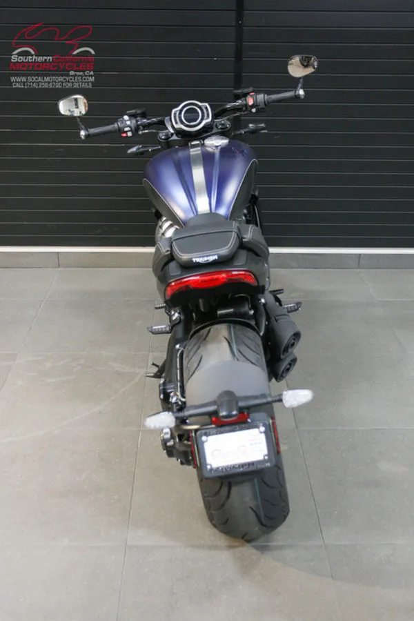 2025 Triumph Rocket 3 Storm R in Satin Pacific/Matte Sapphire Black, photo 10 of 10