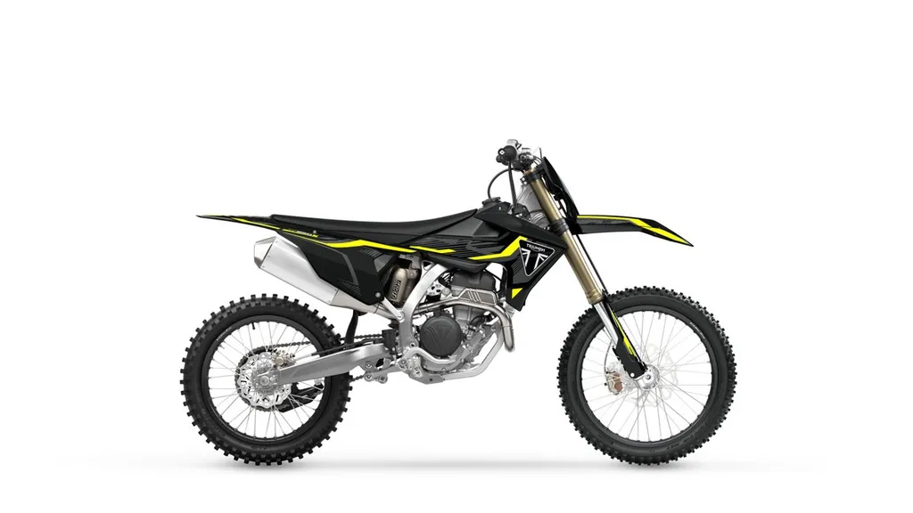 2024 Triumph TF 250-X in Triumph Racing Yellow / Black / White, photo 1 of 1