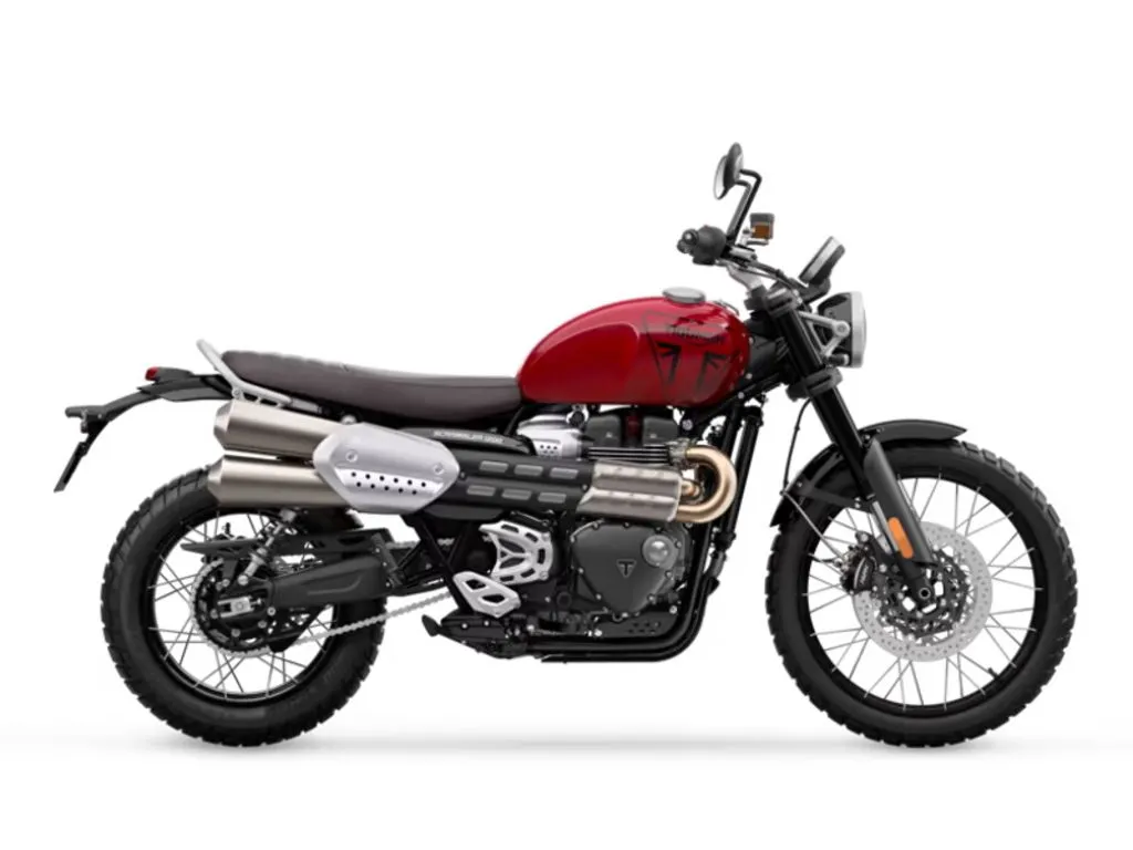 2025 Triumph Scrambler 1200 X in Carnival Red, photo 1 of 1