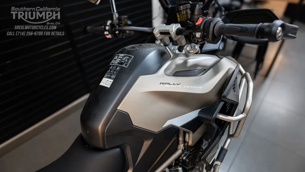 2025 Triumph Tiger 1200 Rally Explorer in Matte Sandstorm, photo 3 of 12