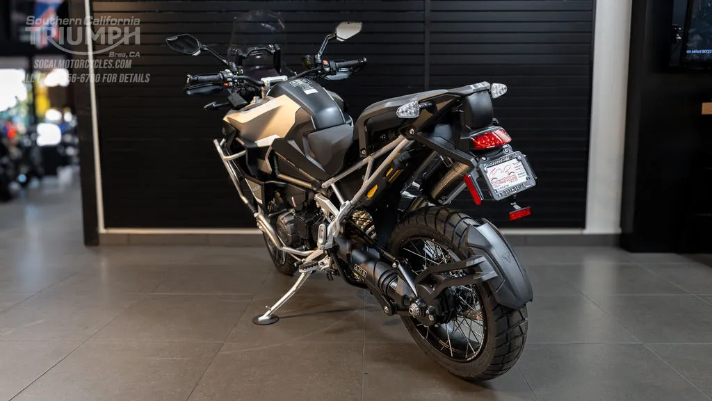 2025 Triumph Tiger 1200 Rally Explorer in Matte Sandstorm, photo 11 of 12