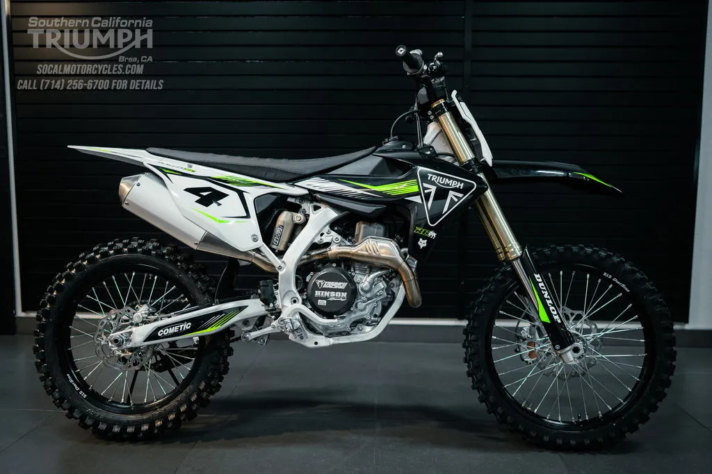 2025 Triumph TF 450-RC Edition in Jet Black, photo 1 of 11
