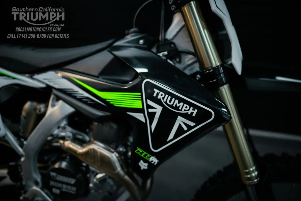 2025 Triumph TF 450-RC Edition in Jet Black, photo 2 of 11