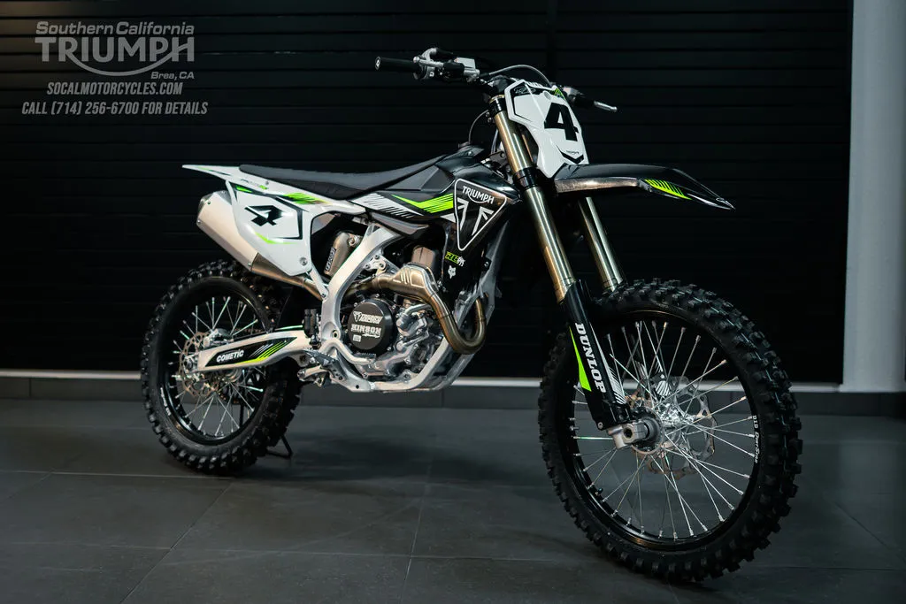 2025 Triumph TF 450-RC Edition in Jet Black, photo 5 of 11