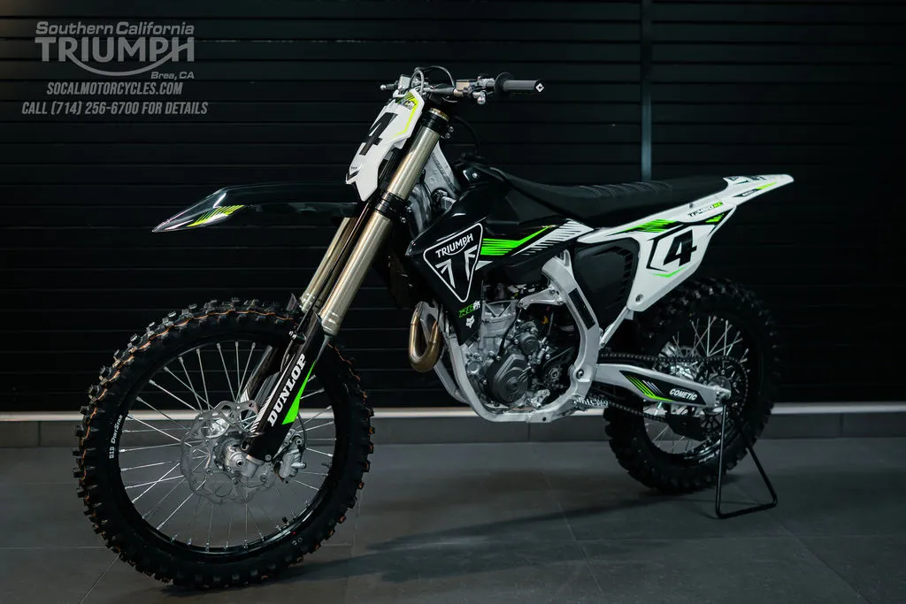 2025 Triumph TF 450-RC Edition in Jet Black, photo 8 of 11