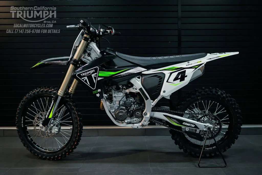 2025 Triumph TF 450-RC Edition in Jet Black, photo 9 of 11