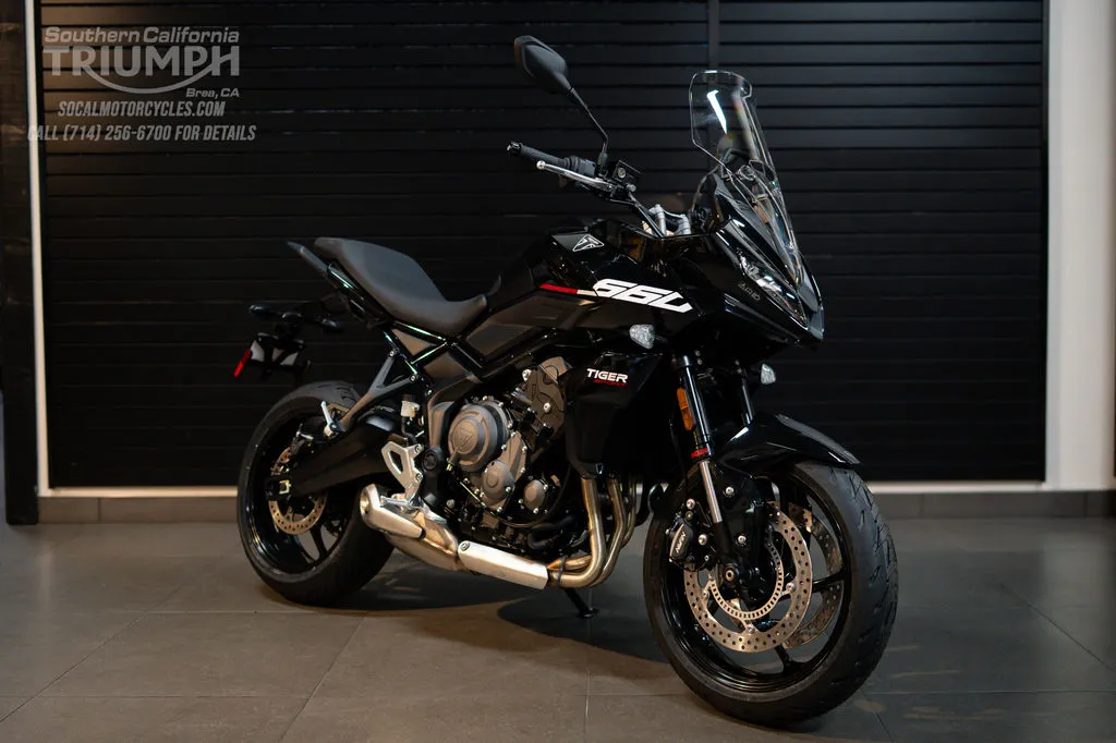 2025 Triumph Tiger Sport 660 in Sapphire Black, photo 5 of 10