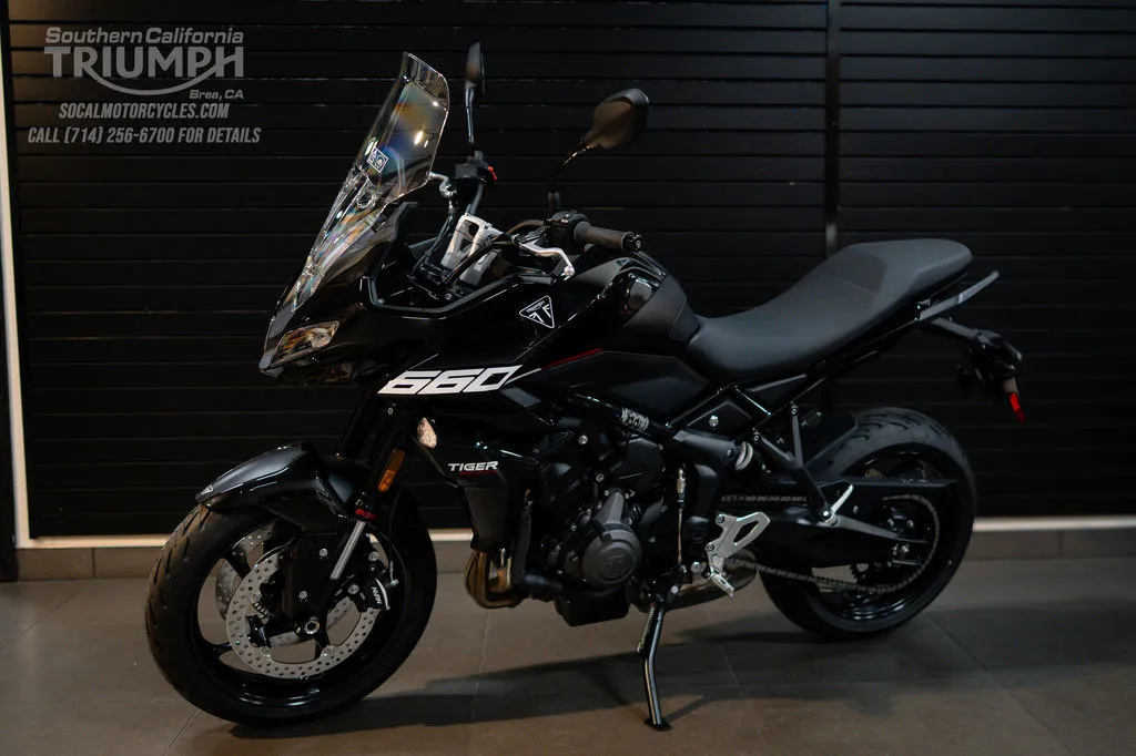 2025 Triumph Tiger Sport 660 in Sapphire Black, photo 7 of 10