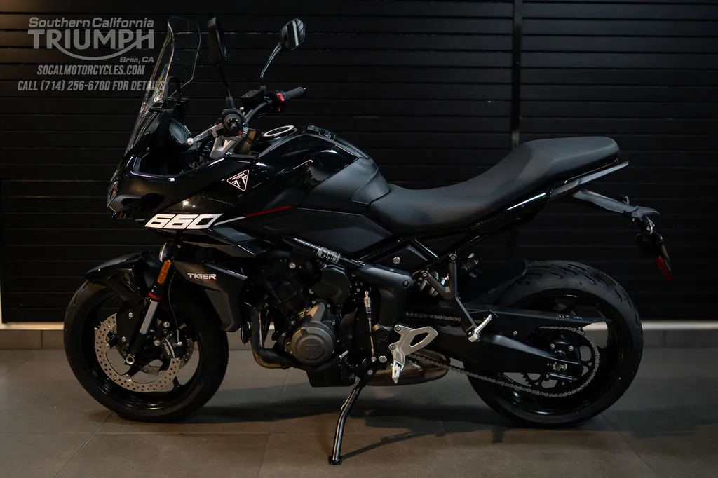 2025 Triumph Tiger Sport 660 in Sapphire Black, photo 8 of 10