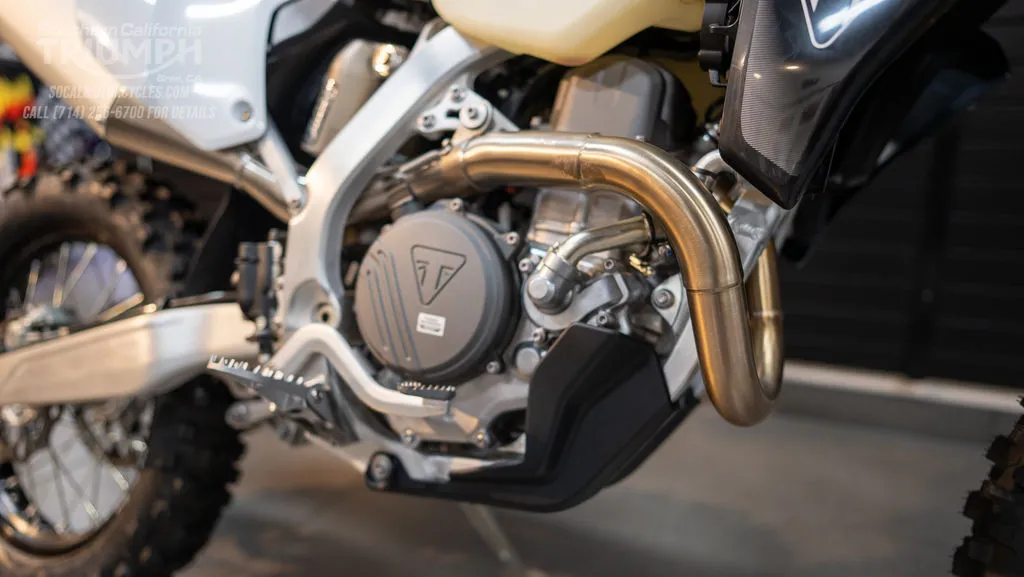 2026 Triumph TF 450-E in Jet Black/Pure White, photo 4 of 11