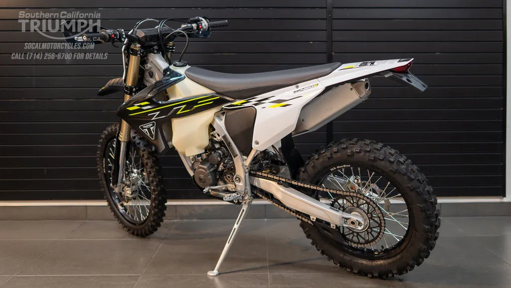 2026 Triumph TF 450-E in Jet Black/Pure White, photo 10 of 11