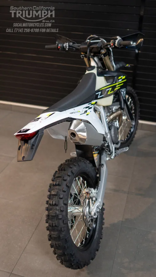 2026 Triumph TF 450-E in Jet Black/Pure White, photo 11 of 11