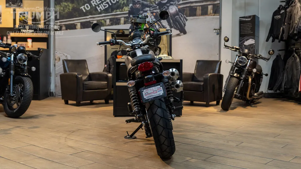 2025 Triumph Scrambler 900 in Sapphire Black/Aluminum Silver, photo 8 of 8